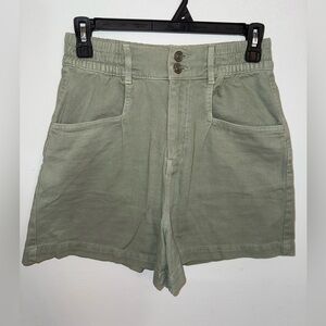 Garage- Olive Green Cargo High Waisted Shorts Women’s XS